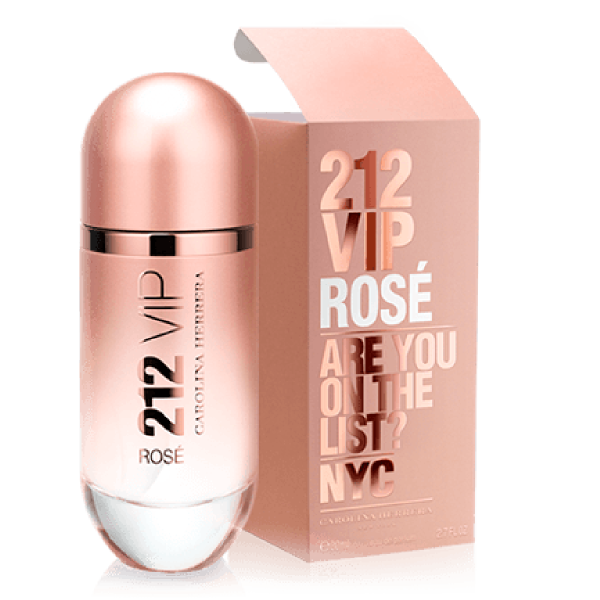 CAROLINA HERRERA 212 VIP ROSE ( L ) 80 ML EDP SPRAY